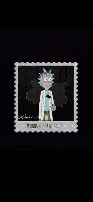 Rick And Morty Wubba Lubba Dub Dub Adventure Wallpaper