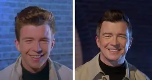 Rick Astley In Concert Wallpaper