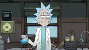 Rick Sanchez Sad Face Look Wallpaper