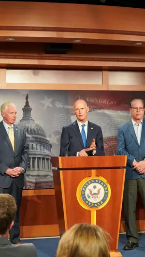Rick Scott At Us Senate Wallpaper