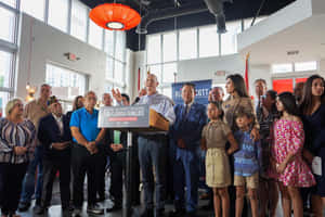 Rick Scott Kicks Off Event Wallpaper
