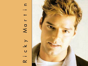 Ricky Martin Blonde Hair Wallpaper