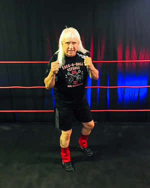 Ricky Morton Wrestling Stance Wallpaper