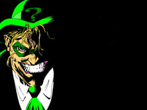 Riddler Comic Portrait Wallpaper