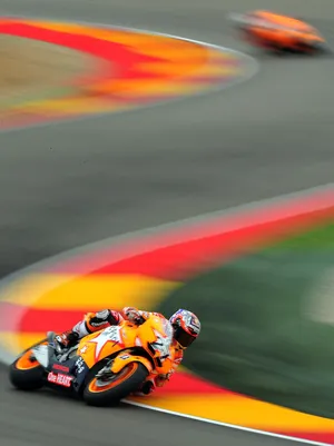 Rider With Impeccable Banking Wallpaper