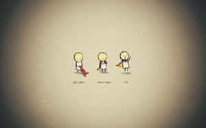 Ridiculous Cute Cartoon Wallpaper