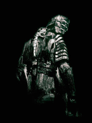 Rig Suit In Dead Space Art Wallpaper