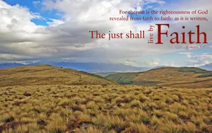 Righteous Of God Quote Wallpaper