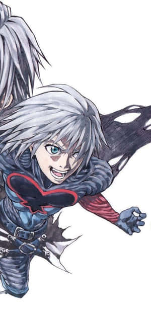 Riku Confidently Standing In The Realm Of Darkness In Kingdom Hearts. Wallpaper