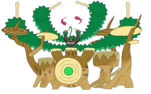 Rillaboom On Top Of Drum Wallpaper