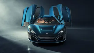 Rimac C_two Electric Hypercar Wallpaper