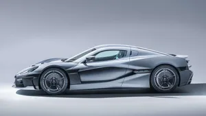 Rimac Nevera Electric Hypercar In Action Wallpaper