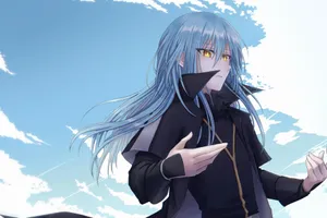 Rimuru Pfp With Blue Sky Wallpaper