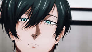 Rin Itoshi Character Closeup Wallpaper