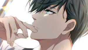 Rin Itoshi Close Up Portrait Wallpaper