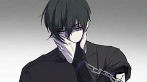 Rin Itoshi Dark Anime Portrait Wallpaper