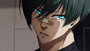 Rin Itoshi Intense Gaze Wallpaper