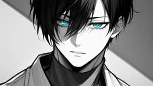 Rin Itoshi Intense Gaze Wallpaper