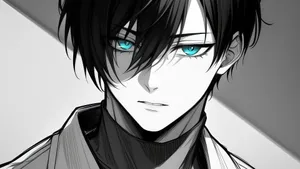 Rin Itoshi Intense Gaze Wallpaper