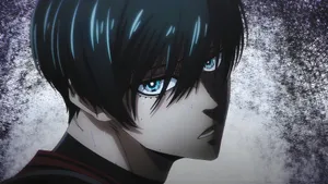 Rin Itoshi Intense Gaze Wallpaper