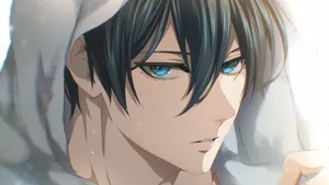 Rin Itoshi Intense Gaze Wallpaper