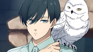 Rin Itoshi With Owl Wallpaper