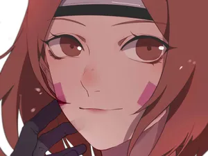 Rin Nohara In A Scenic Landscape Wallpaper