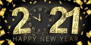 Ringing In The New Year 2021 Wallpaper
