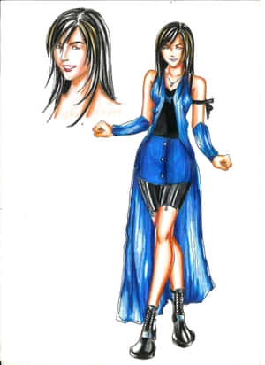 Rinoa Heartilly From Final Fantasy Viii Wallpaper