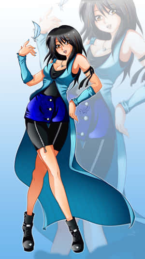 Rinoa Heartilly In Fantasy Realm Wallpaper