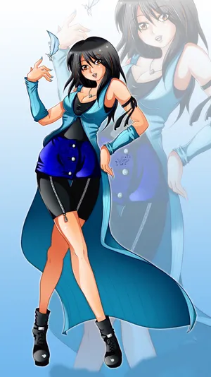 Rinoa Heartilly In Fantasy Realm Wallpaper