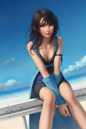 Rinoa Heartilly - The Sorceress From Final Fantasy Viii Wallpaper