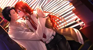 Rintaro Okabe In A Thoughtful Moment Wallpaper