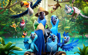 Rio 2 Family Excursion Wallpaper