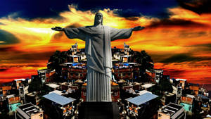 Rio De Janeiro Favela Hill Wallpaper