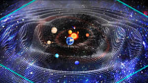 Rippling Gravitational Waves Wallpaper