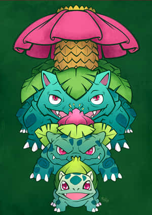 Rise And Evolve With Pokemon Wallpaper