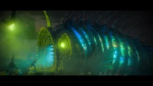 Rise Of Red Giant Sea Creature Wallpaper