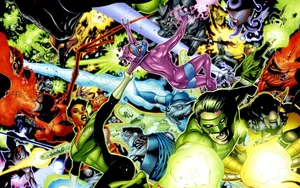 Rise Of The Black Lantern Corps Wallpaper