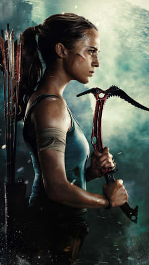 Rise To New Challenges With The Legendary Lara Croft Wallpaper