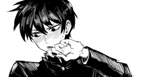 Ritsu Kageyama Displaying His Psychic Powers In Action Wallpaper