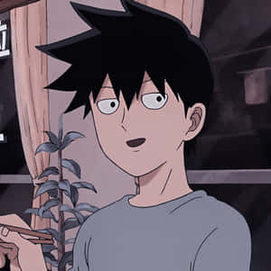 Ritsu Kageyama Unleashing His Psychic Powers Wallpaper