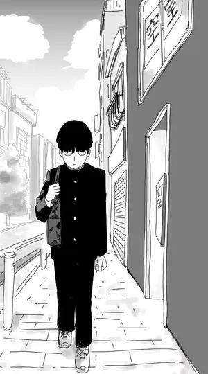 Ritsu Kageyama - Unleashing Psychic Power Wallpaper