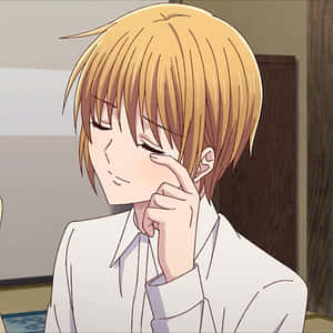 Ritsu Sohma In A Striking Pose Wallpaper