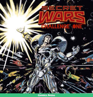 Rival Superheroes Collide In The Epic Secret Wars Battle. Wallpaper