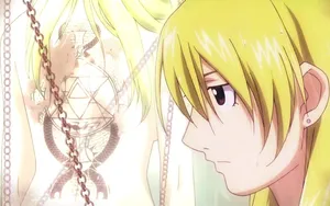 Riza Hawkeye Striking A Confident Pose Wallpaper