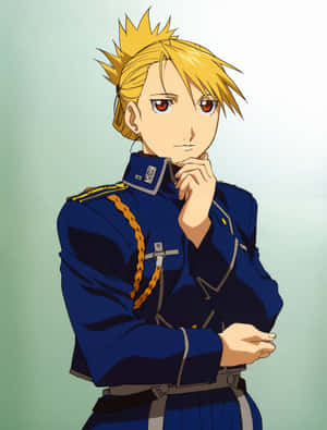 Riza Hawkeye, The Skilled Marksman, And Devoted Soldier From The Popular Anime And Manga Series, Fullmetal Alchemist. Wallpaper