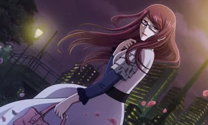 Rize Kamishiro Enjoying The City Vibes Wallpaper