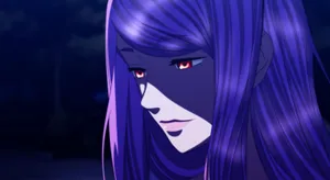 Rize Kamishiro Showing Off Her Unique Gankogre Combat-style Kneesocks. Wallpaper