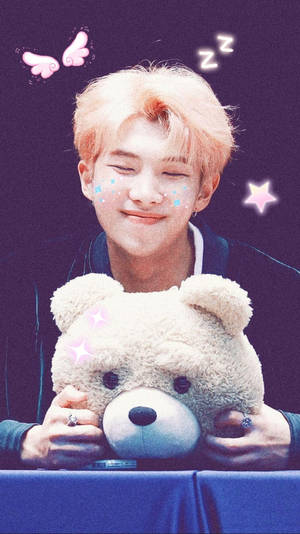 Rm Bts Teddy Day Event Wallpaper